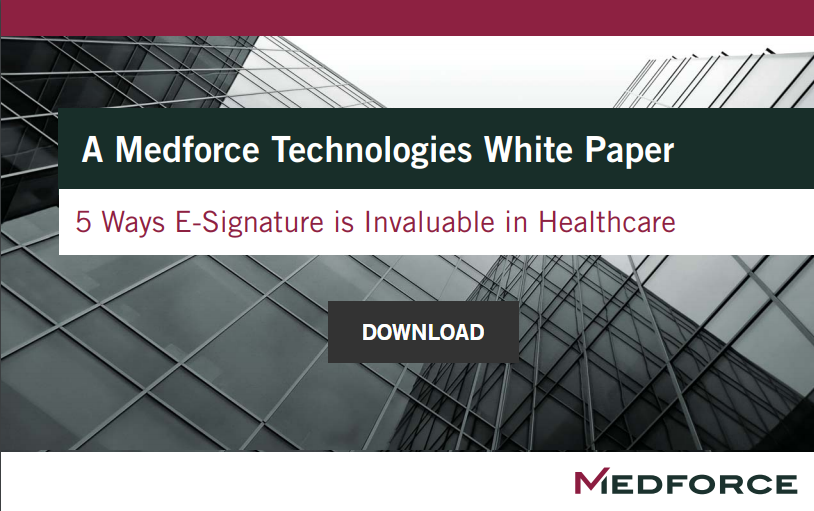 medforcetech's tweet photo. Download your free copy of our white paper, which analyzes the importance of prompt signatures in Healthcare as well as the challenges of gathering signatures in operational processes and layered workflows: https://t.co/8Kg6xgxVn6 #esignature #healthcare https://t.co/Y8q8oaPHxZ