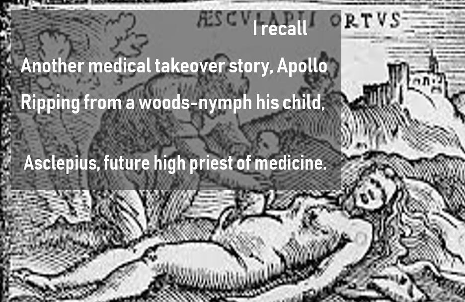 WNC_chronicler's tweet photo. “Nyoka the Jungle Girl” continues! Co-opted medicine.
Act 2, Scene 6, Stanza 9, “The Main Show: A story-poem and stage presentation”
https://t.co/GUqnUX39Nd
#narrative #poetry #modernmythology #script #theater #africa #exploitation #storytelling 
Image: Woodcut 1549 De Re Medica https://t.co/qz39ENVuXs