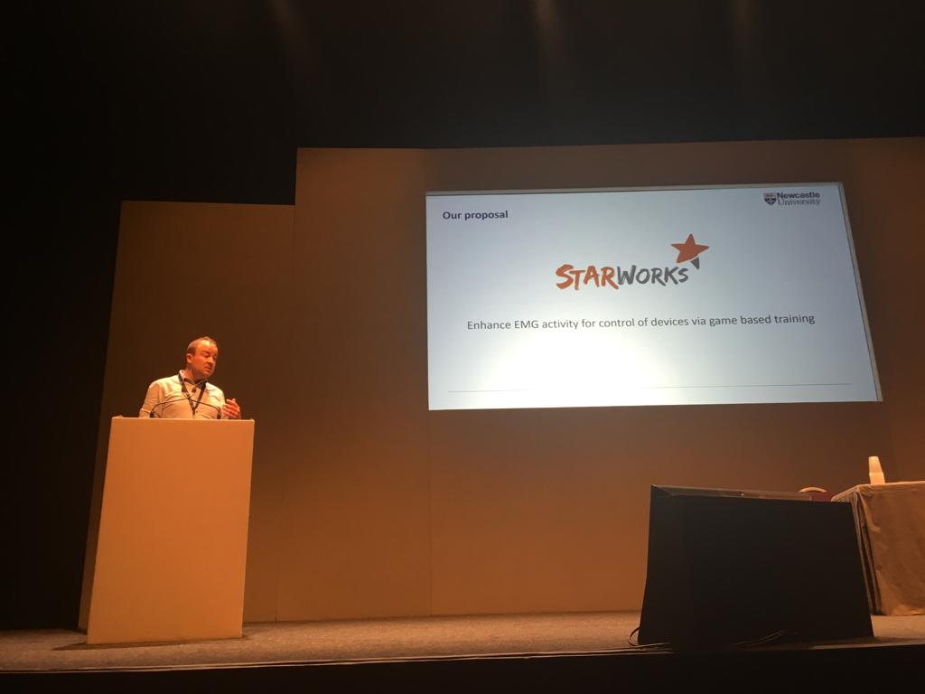 starworks_cp's tweet photo. Matt Dyson @intellsensing describes thier @starworks_cp project #TipsIspoBacpar19 https://t.co/UxW7zKMddK
