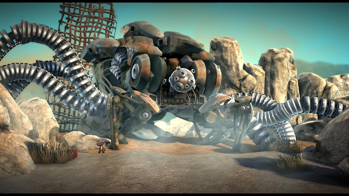 LittleBigPlanet's tweet photo. It's time for this week's #LBPTeamPicks!

This week features an incredible #HorizonZeroDawn themed photo studio by ramkibainuzuka. 

Visit the Sun Protection Conservatory by @m89091520. 

And continue the Forgotten Soul saga in Fear of Fire by @scarybiscuitlbp!

Give them a play! https://t.co/Jvx0OfnKiD