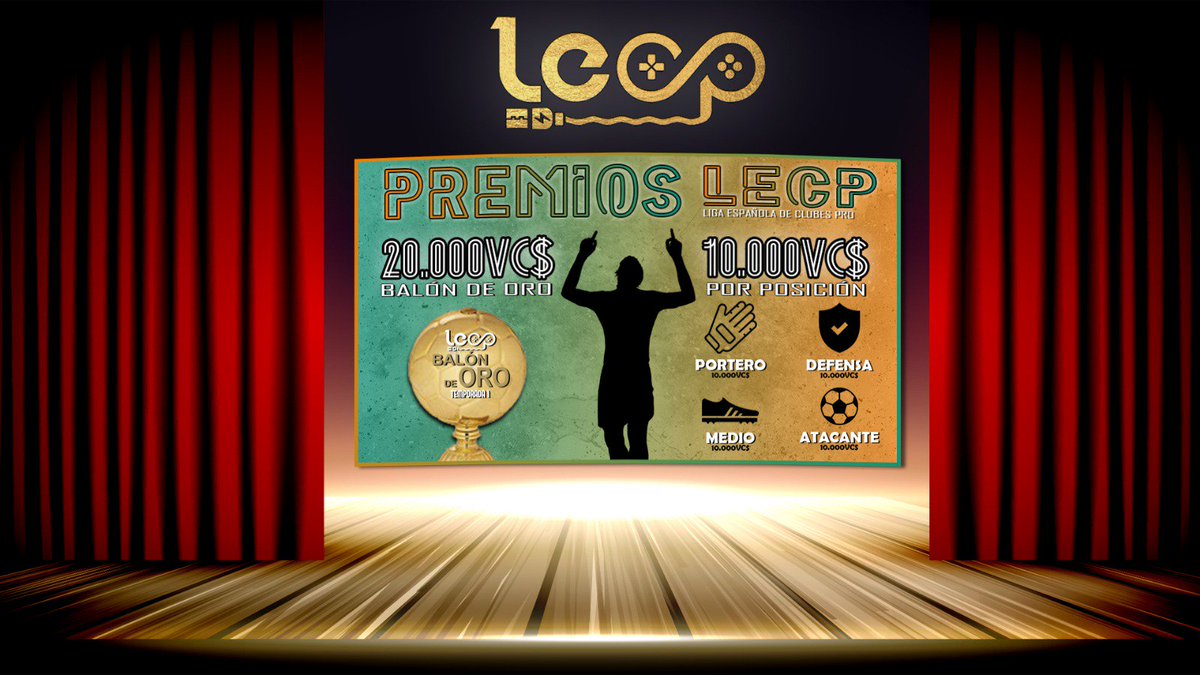 aBcDaRiio16's tweet photo. #TEMPORADA1 #BdO #VPLPremium
💥La Temporada 1 Premium acabará por todo lo alto con una gala donde los capitanes, mediante votación, elegirán al Balón de Oro y a los mejores por posición.
Los premios serán los siguientes (+trofeo tamaño real para el BdO!):
🖌️@HANDI_l17l
#LECP https://t.co/ticCS3nPpz