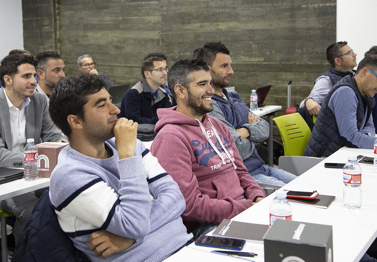 Nacsport's tweet photo. Guests at the recent event in Madrid discover the new features we have planned for Nacsport over the coming year.

Los analistas asistentes al #VIIINacsportNetworking celebrado este miércoles no perdieron detalle de las novedades que podrán disfrutar pronto en @Nacsport https://t.co/0WTWyOHQgn