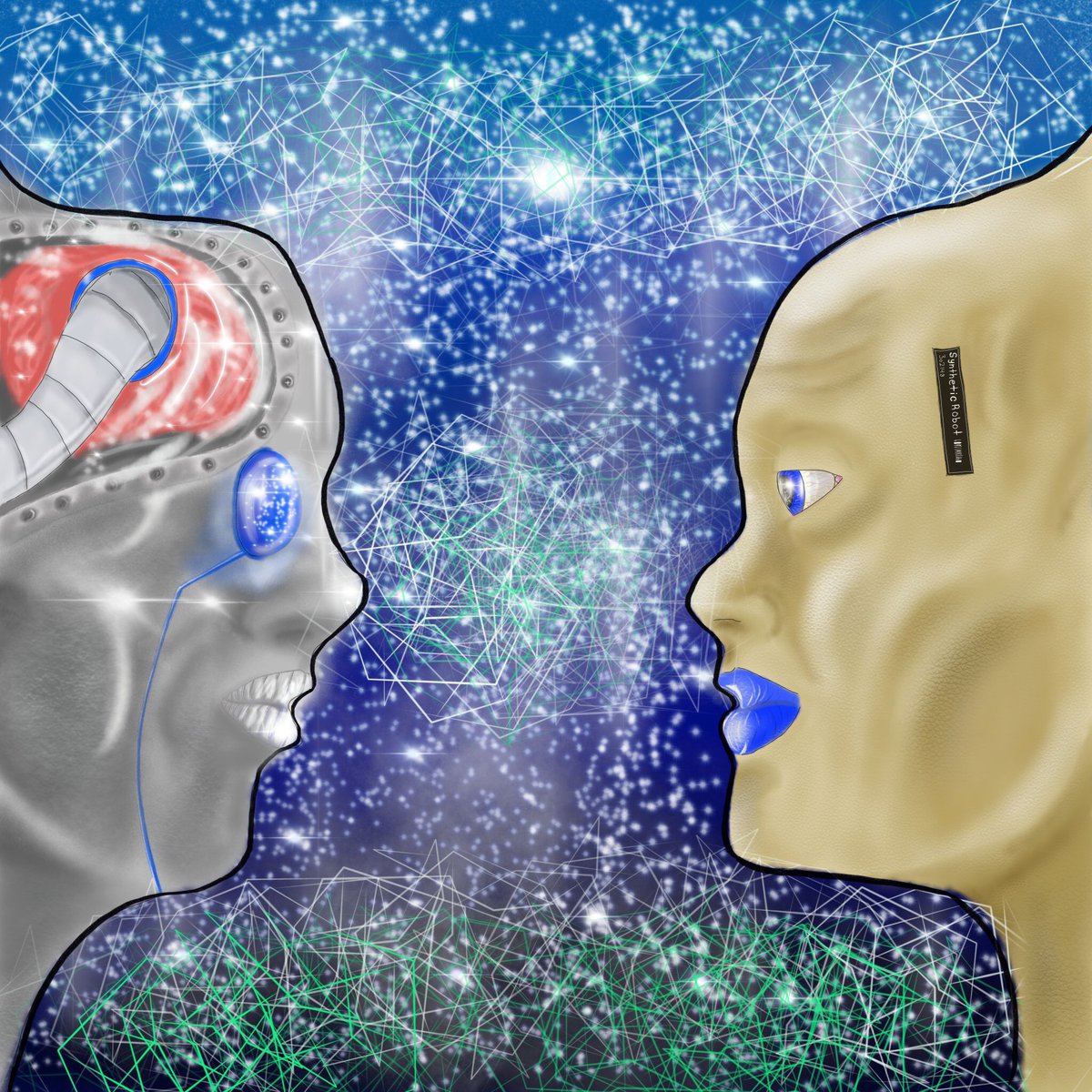 Visual Arts student show off their amazing talent at Tech Wars! Three hours to complete an original, digital composition using the following three words; robot(s), dreaming, digital world.
1st, 2nd, &amp; 3rd place: