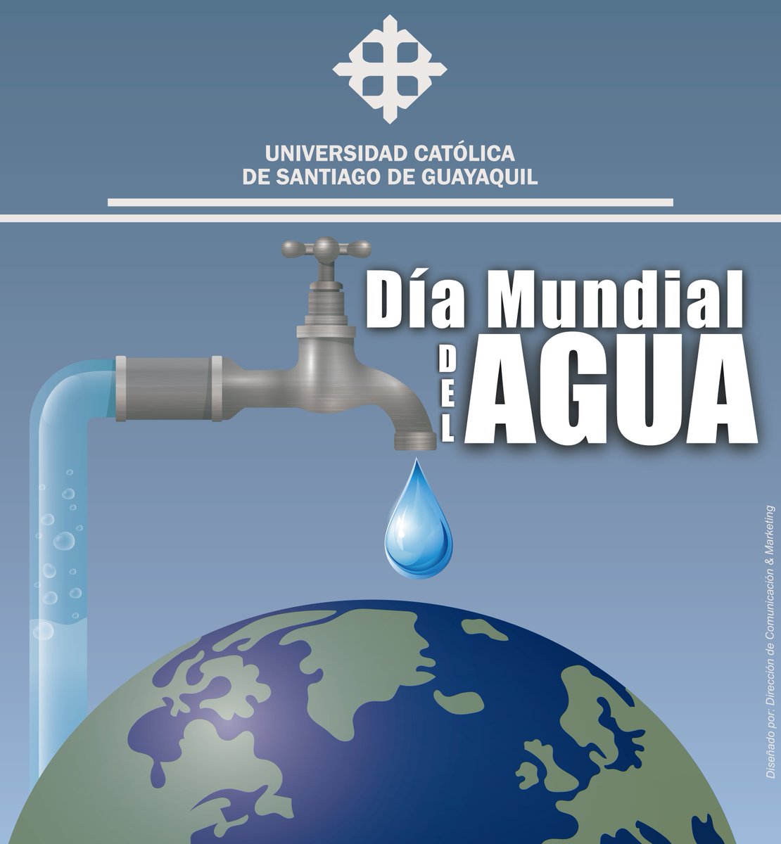 ucatolicagye's tweet photo. El cuidado del agua está en manos de todos, contribuyamos a conservar y hacer uso responsable del recurso. 🌎
#DíaMundialdelAgua 💧 https://t.co/XWnCn7knRG