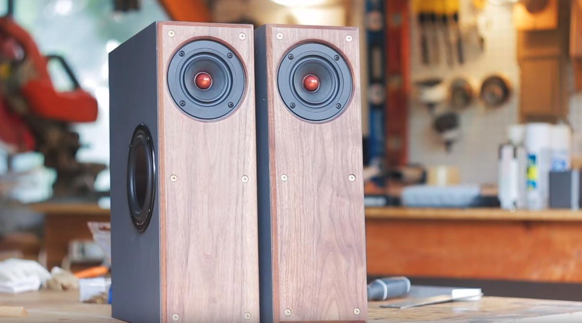 Parts_Express's tweet photo. Our friend @KirbyMeetsAudio has a new #SpeakerProject using some Dayton Audio parts and man, do they look cool!
VIDEO HERE: https://t.co/n45iRadjgv https://t.co/XzGOqS96HZ