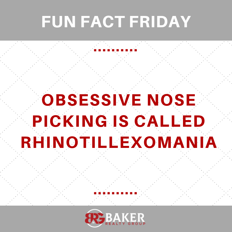 HAPPY FRIDAY!! 😊 Here's another Fun Fact for you today as we head into the weekend! 

#ew #keepyourfingeroutofthere
#FunFactFriday #Friday #trivia #guelph #BakerRealtyGroup #kw #kellerwilliams #kellerwilliamsrealty #weekend #friyay