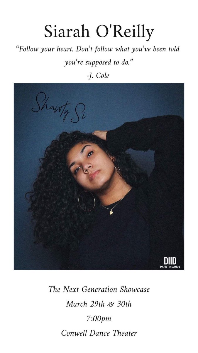 the next generation: 6th annual showcase 🎓
march 29th + 30th (same show, different day!)
doors open @ 6:30pm | bell rings @ 7pm 🔔 
click the link in our for bio for tickets 🎫