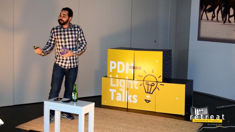 MarceloF5's tweet photo. 1st of many talks here in Évora, Portugal #retreatpdmgroup #lighttalks #generationpdm #pdmfc https://t.co/QYLsX3T3Qe