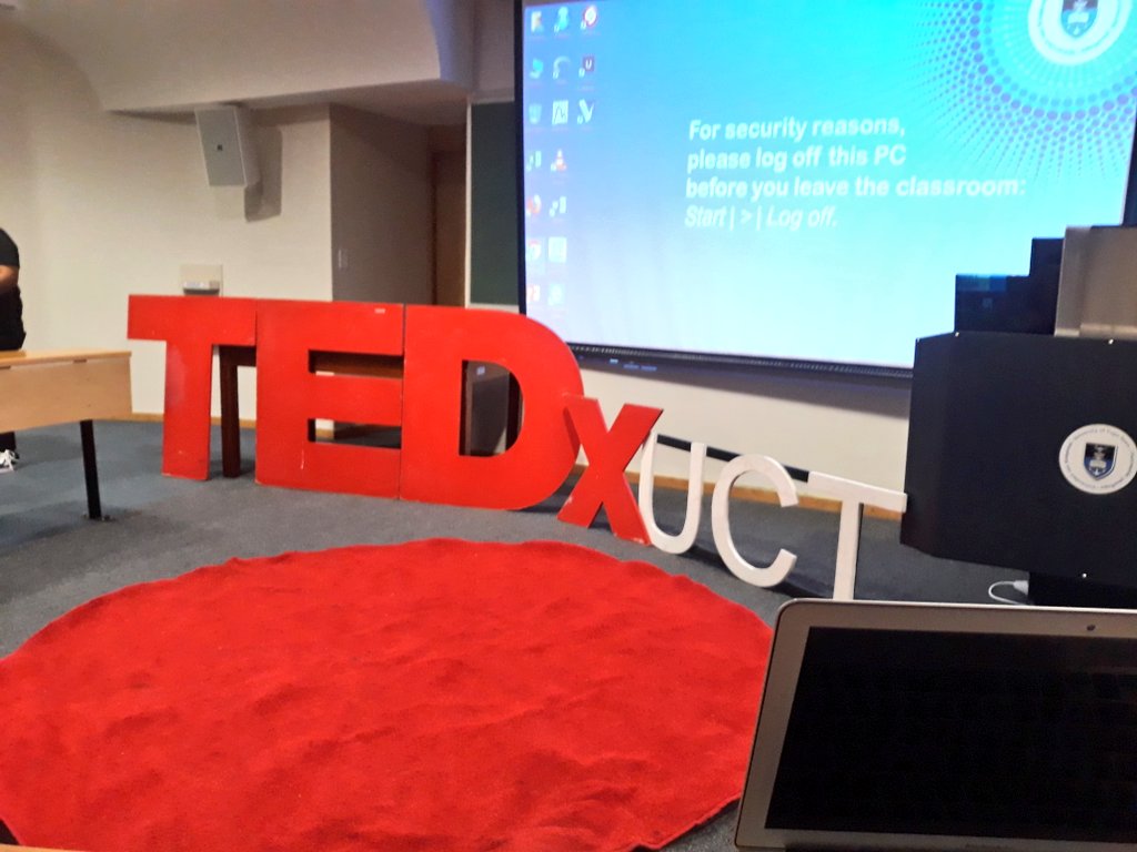 Kolie_Yola's tweet photo. It's almost time for @tedx_uct2019!๐ฅ #TEDxUCT #KolieOnTEDxUCT https://t.co/abHxXy2hs9