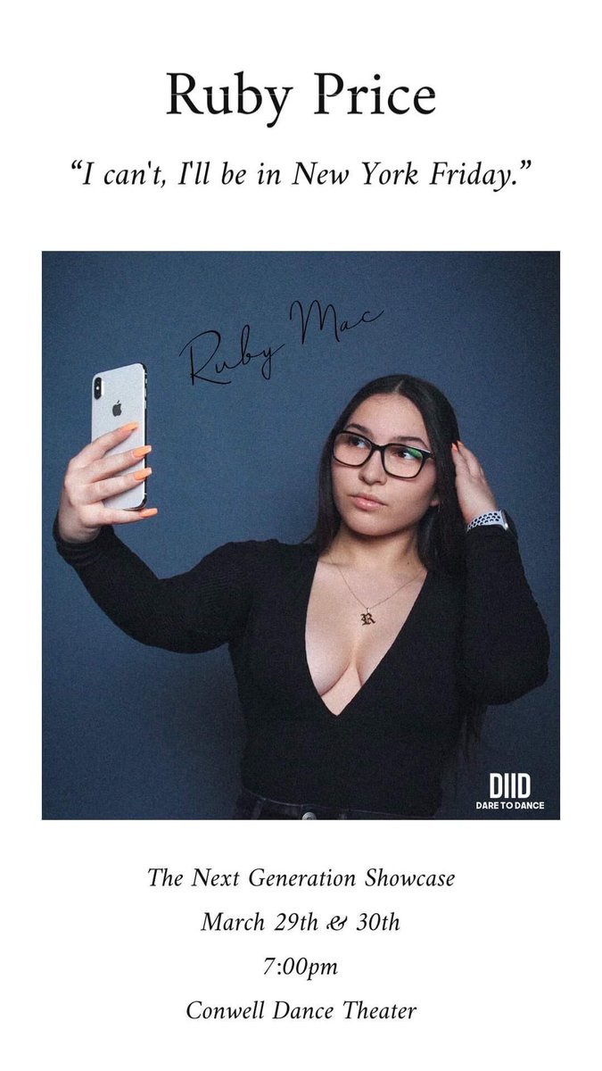 the next generation: 6th annual showcase 🎓
march 29th + 30th (same show, different day!)
doors open @ 6:30pm | bell rings @ 7pm 🔔 
click the link in our for bio for tickets 🎫