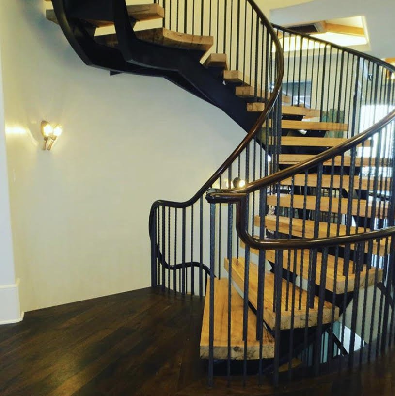 SouthernStairs's tweet photo. Lighten up your home with an Open-Riser Staircase. This unique staircase design option is quickly growing in popularity!
#openriser #staircase #stairsofinstagram #modern #moderndesign #custom #customhomebuilder #southernstaircaseartisticstairs #charlotte #charlottehomes https://t.co/kFUKqyKiCV