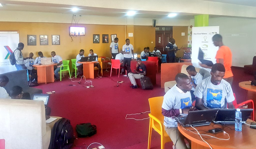 NITAUganda1's tweet image. Happy to support 🇺🇬's talent at the #CATALYSTSCODINGCONTEST happening now @miic_ug @MoICT_Ug @NIISP_ICT @catalysts @epunkt_com @seatangel_ug