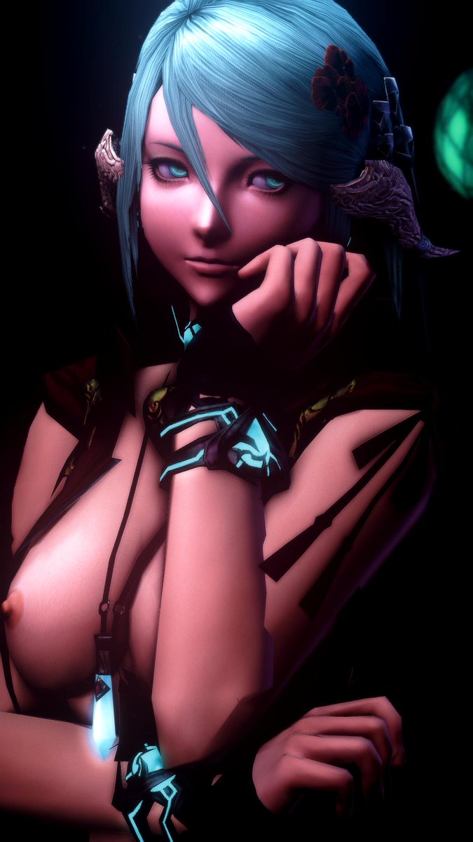 Some different kind of looking pics with my au ra. c: