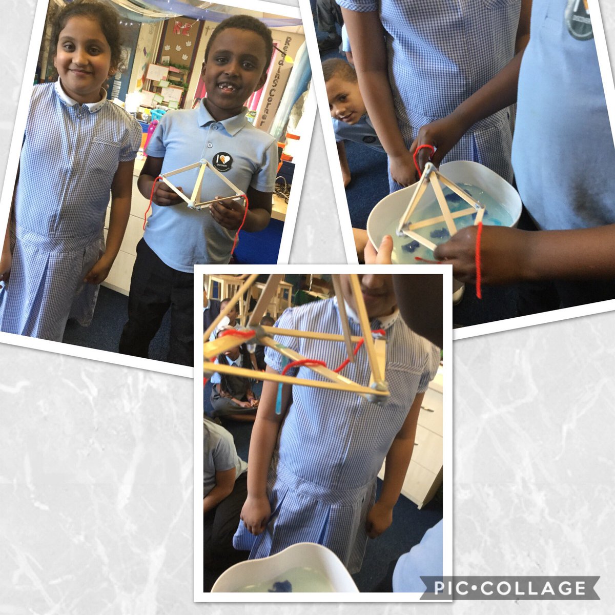 STC_6RG2021's tweet photo. Our design has been trialled and tested... and it works! It has removed litter from our mini river! #STCSTEM https://t.co/kyaUIZaFr5