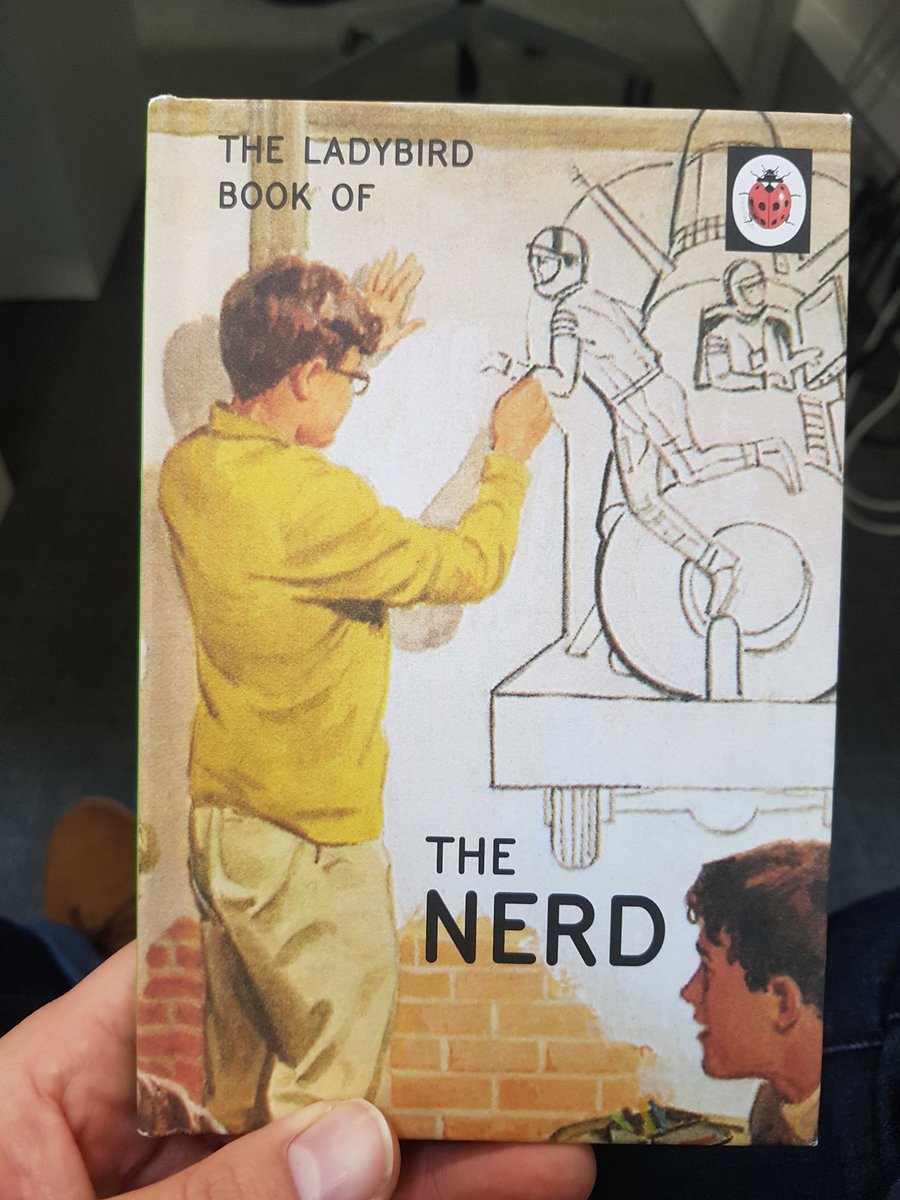 Raspberry_Pi's tweet photo. Raspberry Pi gets a shout-out in the Ladybird Book of the Nerd (love it): https://t.co/mFe3QpzvDl