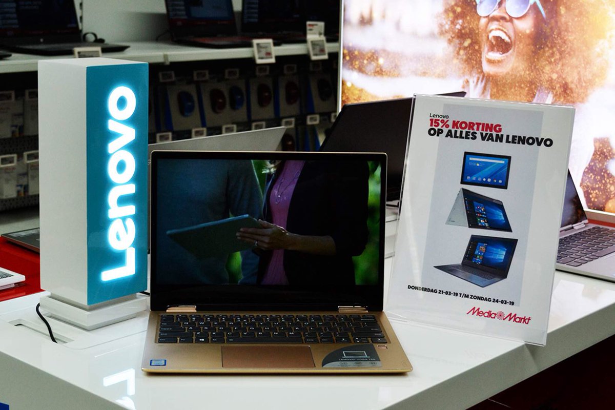 15% korting op Lenovo t/m zondag!! 🤩🤩🤩 #mediamarkt #denhaag #lenovo #laptop #korting #zondag