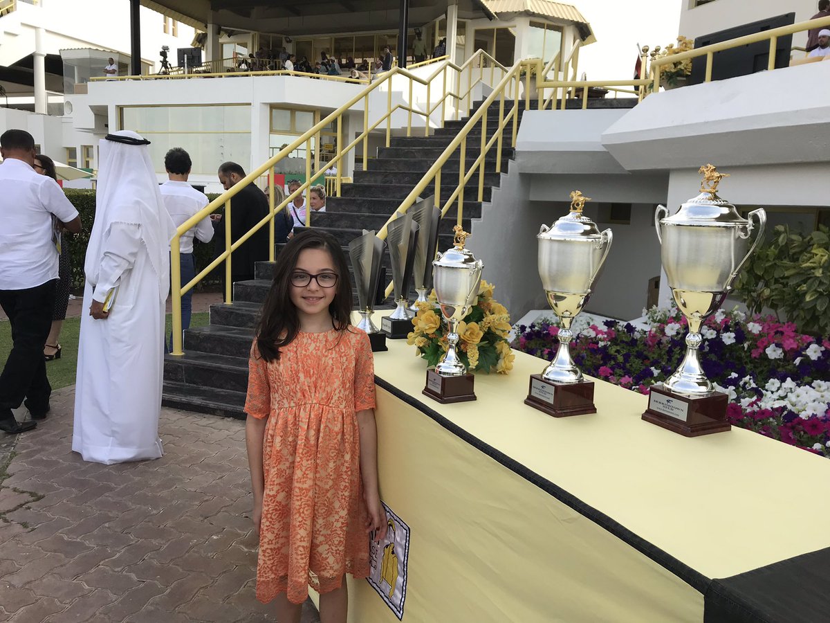 MamtaJames's tweet photo. Got to love #jebelaliracecourse and No we didn’t win all those trophies 🏆 (not today)! 😂 #fridayouting #horseracing #beautifulday #meetingfriends #makingmemories #mydubai ❤️ @ Jabel Ali Race Course https://t.co/WCudJPJkPq