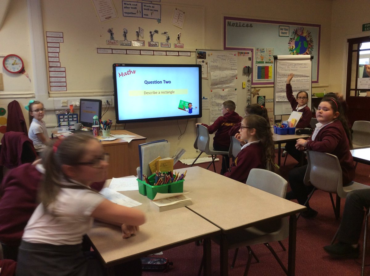 ABCPschool's tweet photo. #Class5J have a new teacher! Amelia is leading the weekly class quiz https://t.co/AsPnDNTGEt