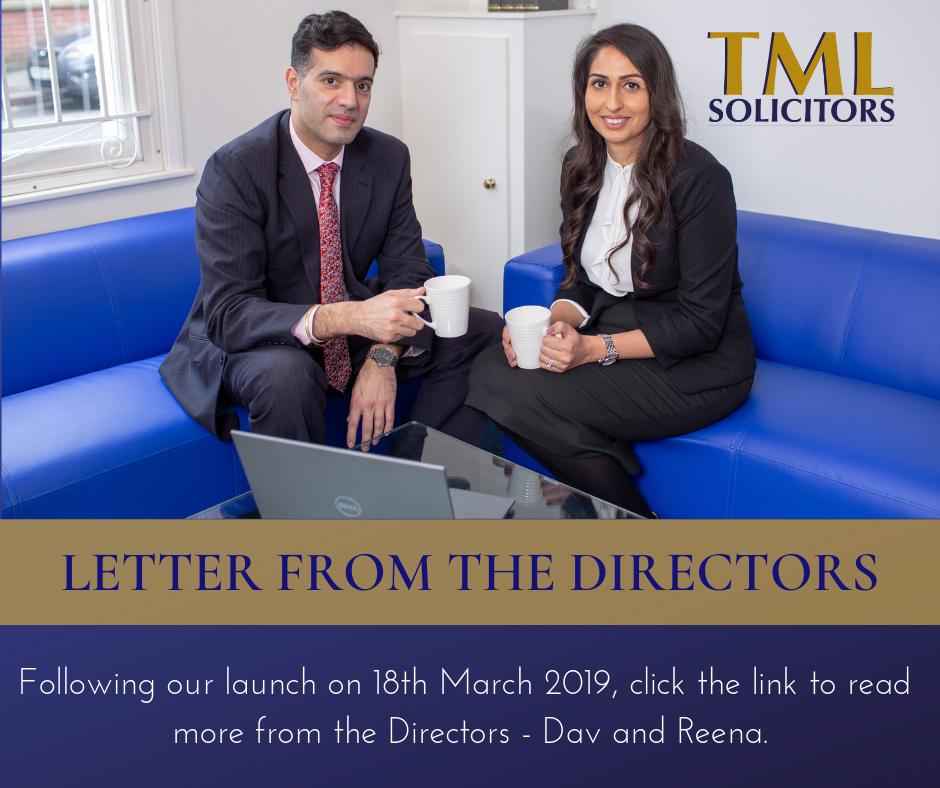 TMLSolicitors's tweet photo. Our launch has been a success so far, read more from our Directors - https://t.co/yjqERYdfET #tmlsolicitors #lawyersinleicester #directors #solicitors #legaladvice https://t.co/Fa9SAjBVLV