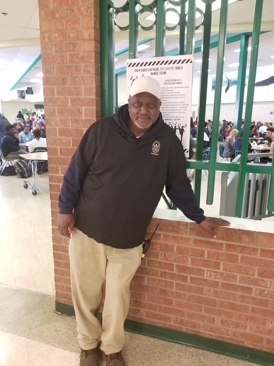 "One more Monday" said Mr. Roosevelt English 30 years of service...Happy Retirement! 🙌🏾#EHS