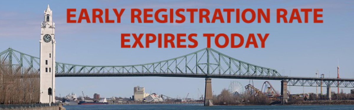 mcma2019's tweet photo. Early registration for ICCR and MCMA 2019 expires today! Are you registered? Register now at https://t.co/4b4EeQZFol https://t.co/3VcL3KgDRy