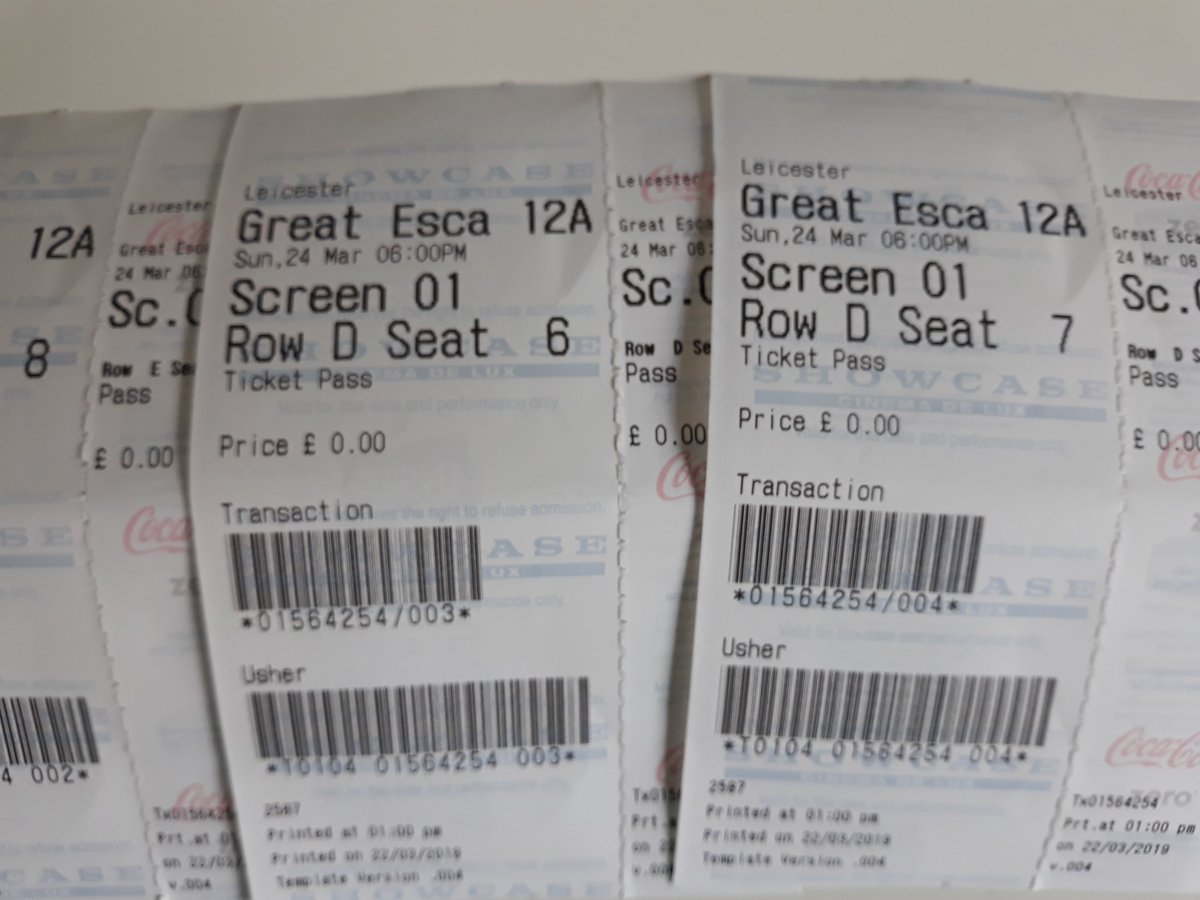 CM2MLtd's tweet photo. So when is our next excite #cinema trip? This Sun 6pm #GreatEscape75 with the Dan Snow @thehistoryguy, tickets courtesy of local Cinema manager, who wants to meet up and  see how he can also help more #lonely &amp; #isolated men. #endloneliness #increasefun #TransformAgeing https://t.co/GuNGrGyx4b