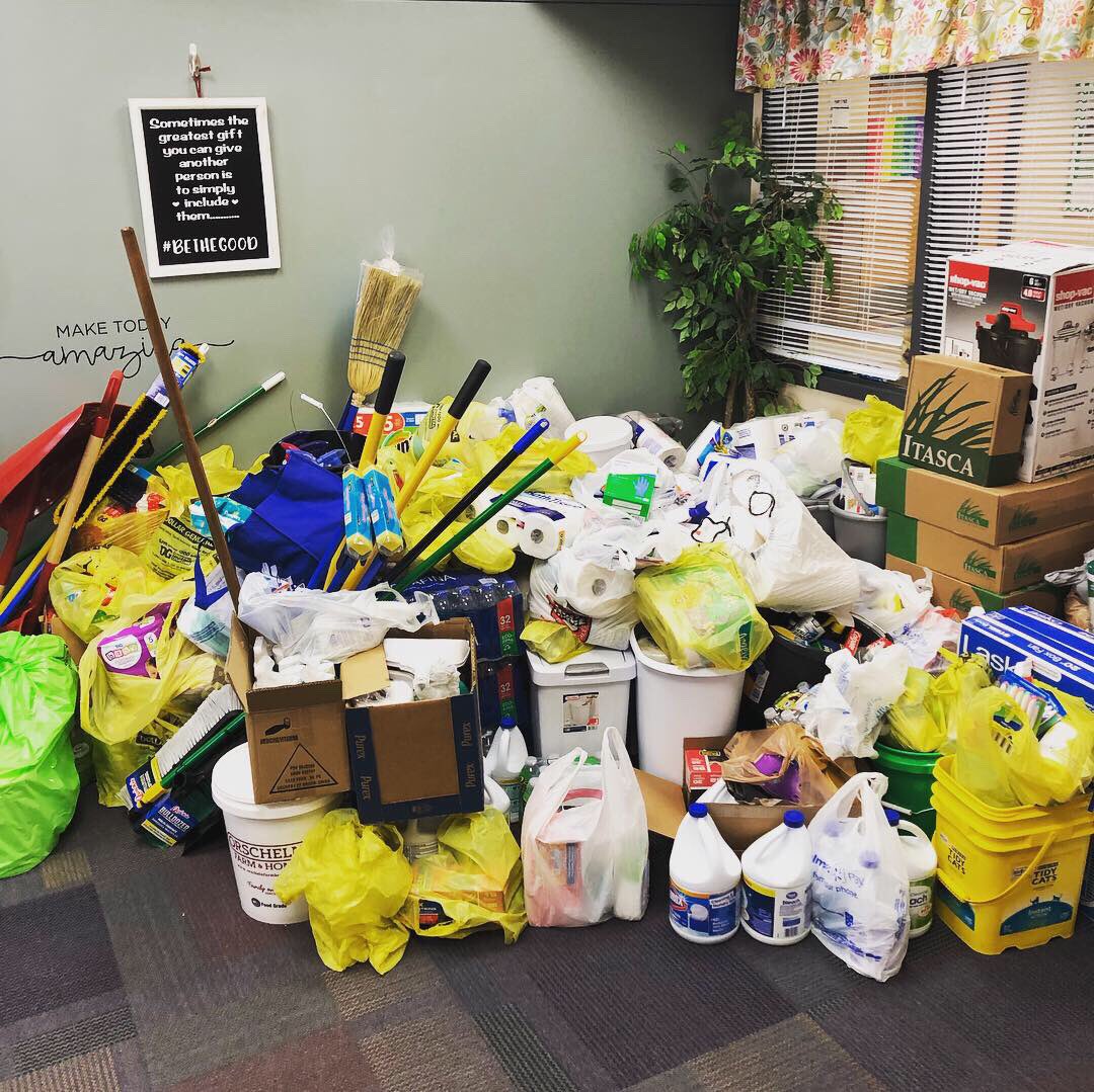 2,400 water bottles, hundreds of self care items, and much more to help with disaster relief. Wilber-Clatonia Public Schools is helping assist Nebraska in this time of need. Thank you to all donators and volunteers contributing their time and effort!