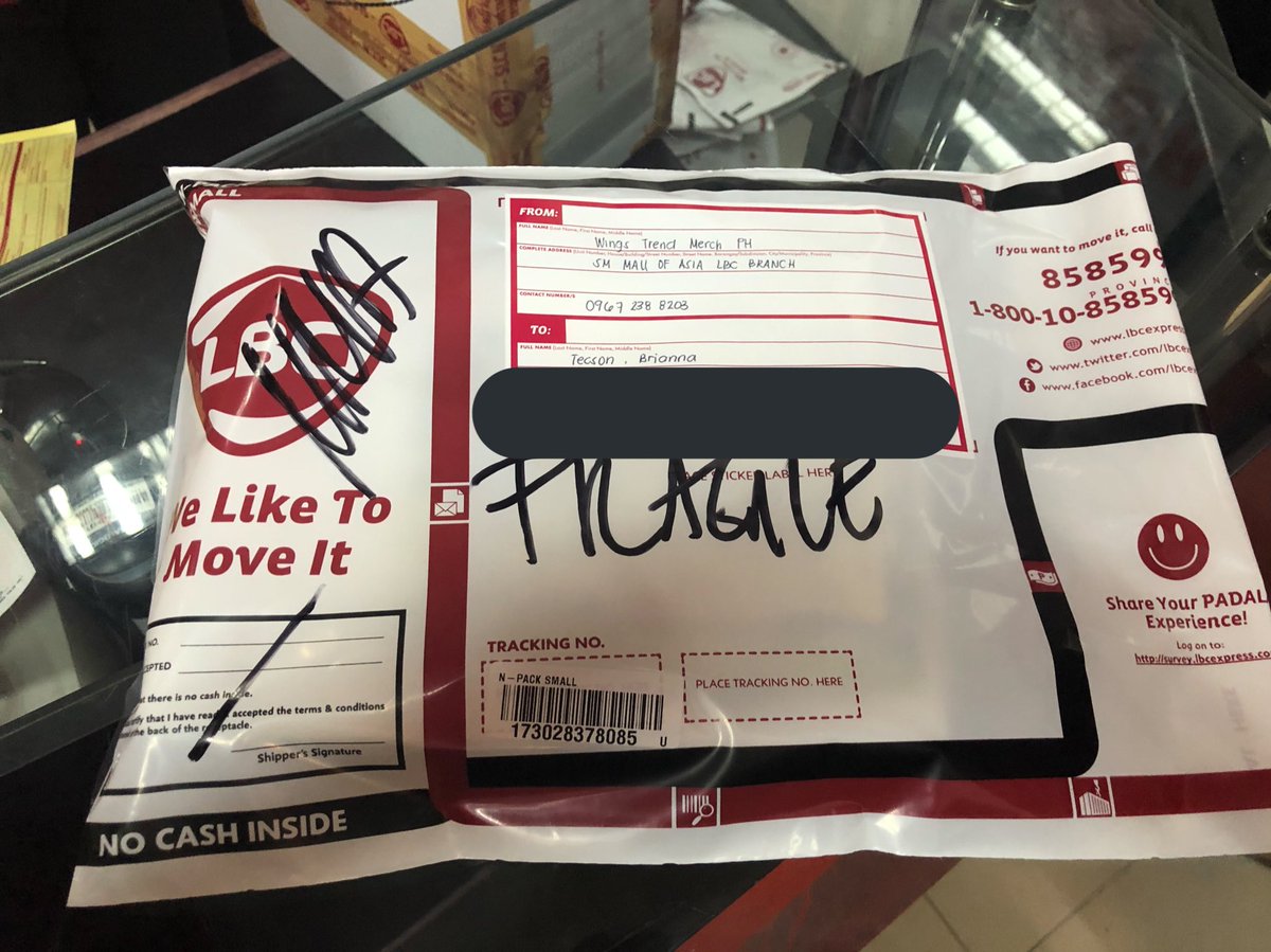 wtmp_official's tweet photo. Proof #0046
Buyer Name: Brianna Tecson
Deliver Type: TWITTER
Item/s Name:EXO LOVE SHOT
Quantity: 1 piece
Courier: LBC
Date: 03/05/19
#wtmp_proofs #EXO https://t.co/D4jwuwu2x3