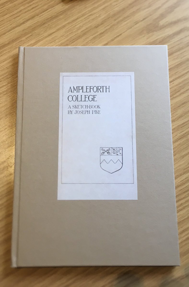 AmpleforthSoc's tweet photo. Sketches of Ampleforth College circa autumn 1921 by Old Amplefordian Joseph Pike. It is wonderful to see how the Abbey and College has developed over the years! #Ampleforthsociety #Ampleforthcollege #VisitAmpleforth https://t.co/qMDFe4uu1I