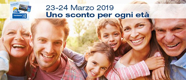 Da Bricofer il 23 e 24/03 sconto pari alla metà dei tuoi anni su un articolo a scelta del valore minimo di 50€. Condizioni su bit.ly/2R8oHZD
#offerte #weekend #faidate #bricolage #PAYBACK
