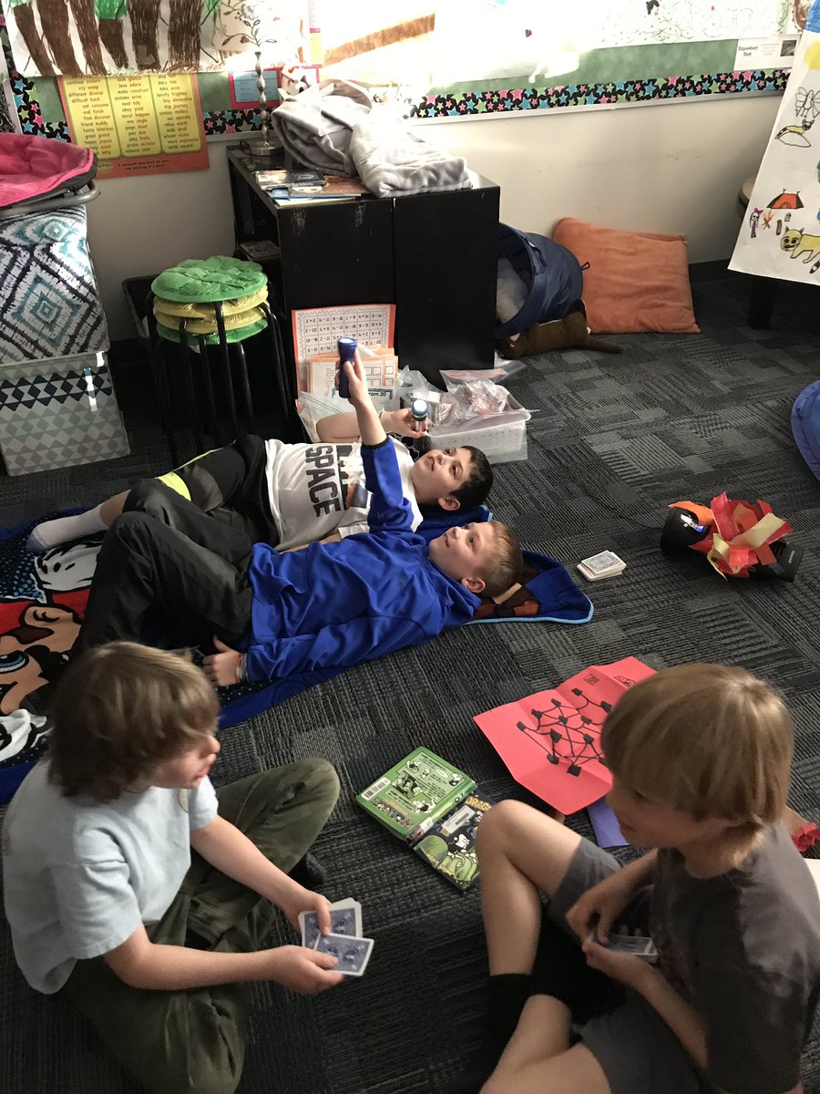 Shillingburgtr's tweet photo. These leaders have researched, calculated miles, and shopped on a budget! Starting our day on our final destination campout. Sharing campfire stories and camp games! What an amazing job they did! @ElementaryFord https://t.co/BKmJRrWtOO