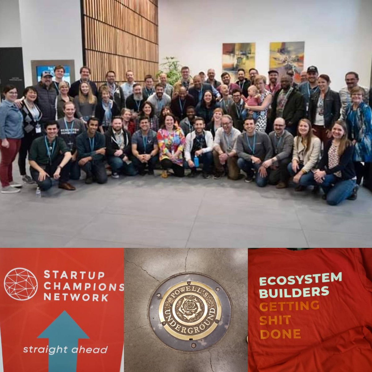 Wrapped up wonderful @StartupChamps Spring Summit! #masscollaboration #ecosystembuilders #makersdoersdreamersbuilders #scnportland #doingthething