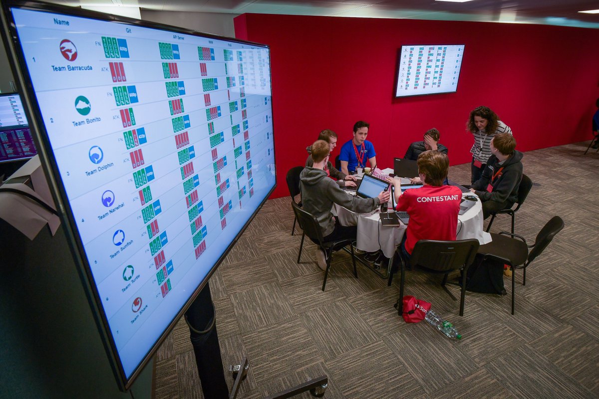 mikeysewell's tweet photo. Some of the country's brightest minds in cyber security are competing in the @Cyberchallenge games at @santanderuk in Leicester for a chance to represent Team UK in the European Cyber Security Challenge https://t.co/pbP7xlghpb