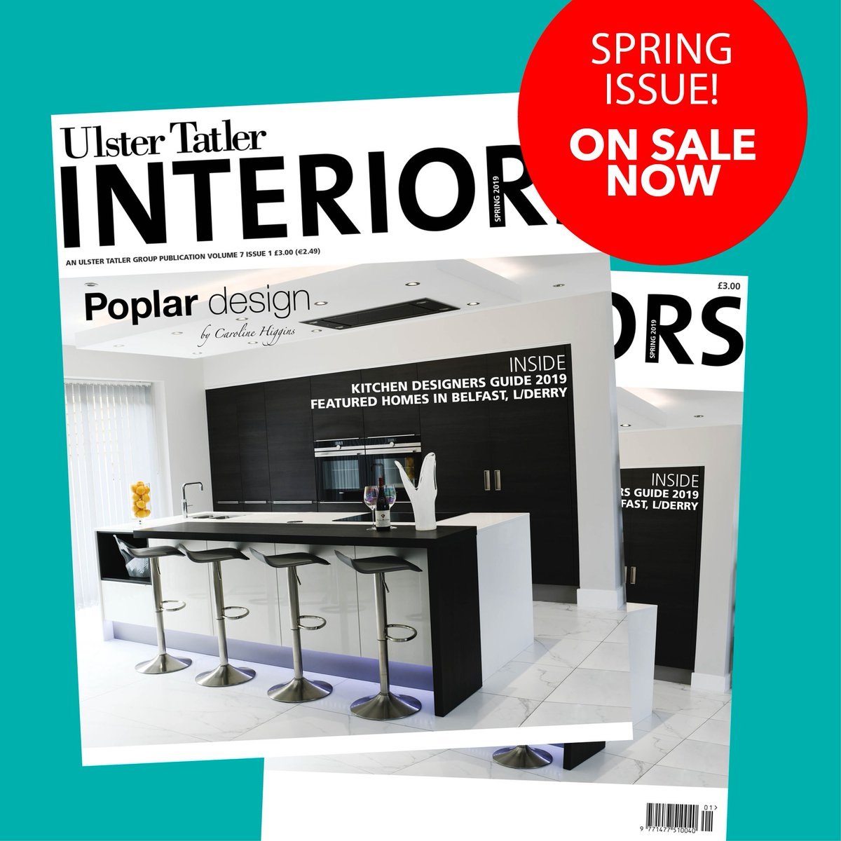 utinteriors's tweet photo. Goodbye winter, hello spring ☀️🌸 Pick up your copy for some fresh decor inspiration now! #ulstertatler #ulstertatlerinteriors #spring https://t.co/9Cpr8DIXQh