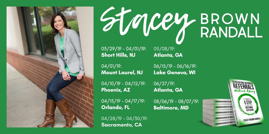 staceybrandall's tweet photo. Here it comes... the busy season of travel for speaking engagements. While it is exhausting, I 💚 it! Over the next 7 weeks, I will give 8 keynotes or breakouts sessions. #LifeofaSpeakerandAuthor #referralswithoutasking https://t.co/OEwHsfWA3a