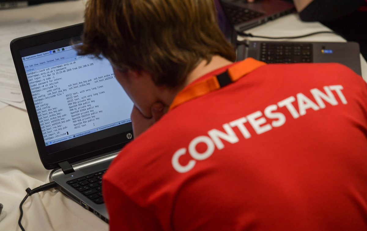 mikeysewell's tweet photo. Some of the country's brightest minds in cyber security are competing in the @Cyberchallenge games at @santanderuk in Leicester for a chance to represent Team UK in the European Cyber Security Challenge https://t.co/pbP7xlghpb