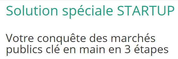 GBSAppelOffres's tweet photo. Développons votre #startup sur les marchés publics ! Découvrez rapidement notre offre dédiée, et capitalisez sur notre expérience. De l'exploration du potentiel à la conquête effective, notre équipe est à votre écoute :) https://t.co/cGq2HKKY2F https://t.co/7chSdcug0r