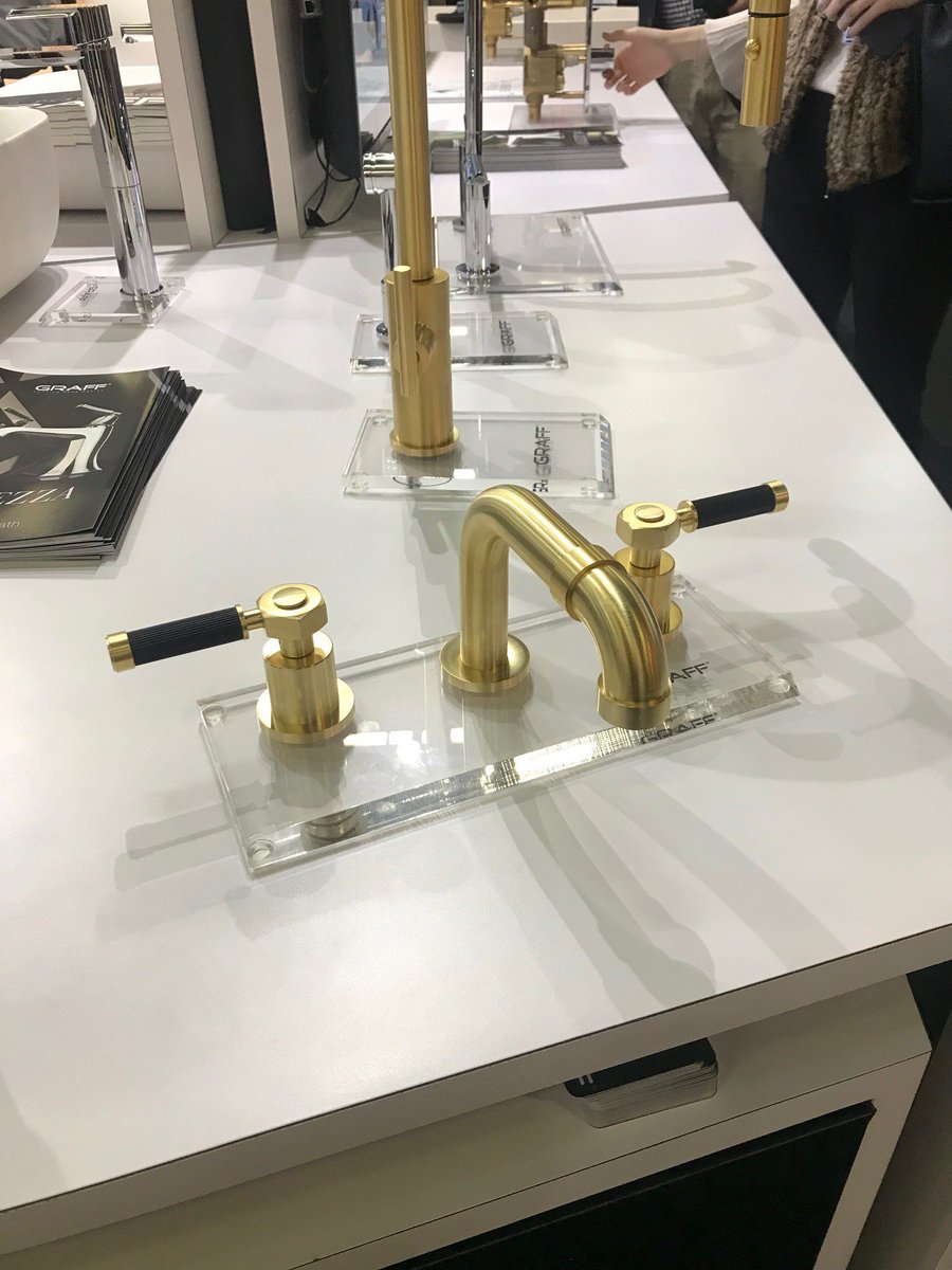 Graff_Designs's tweet photo. There’s still time to see GRAFF’s new offerings at the @ADDesignShow! Stop by booth #147 to meet our team and check out our latest finishes and collections. 
https://t.co/tRAA8s73Hg https://t.co/KajFdpjVPP