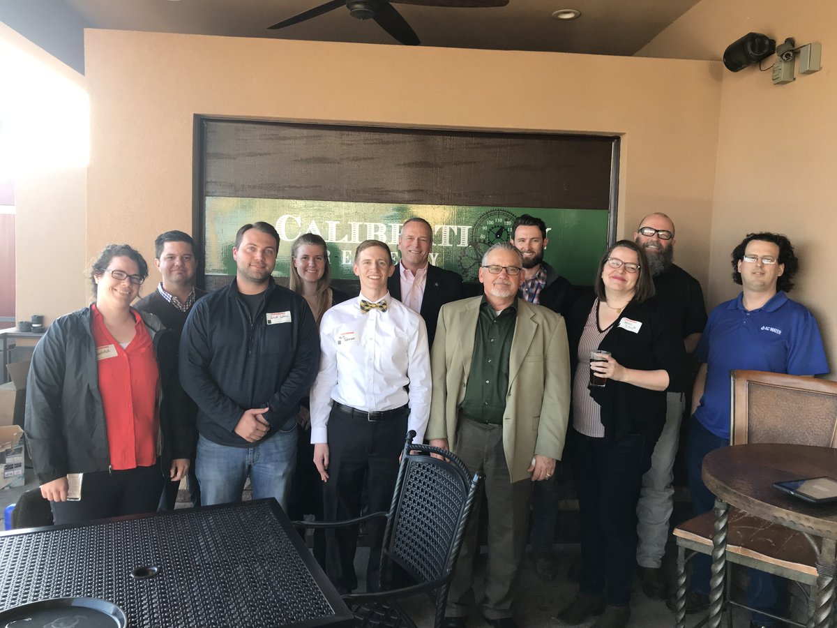 We celebrated #WorldWaterDay yesterday by taking a smart group of <a href="/AWWA/">American Water Works Association</a> young professionals for a tour through our plant. The future for the water industry sure looks bright!