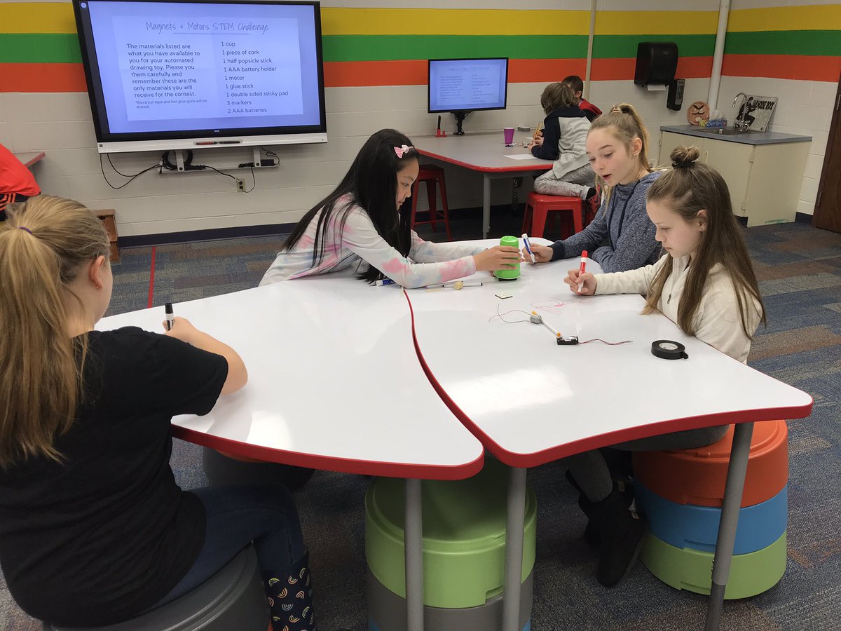 MrPicard_HES's tweet photo. The Magneto Toy Co. is looking for the next big automated drawing toy. Given the materials, design a drawing toy to submit for The Magneto Co. toy contest. #HESTEM #SparkLab #magnetsandmotors #5thgrade @scalafifthgrade @Cicchinos_class https://t.co/VDtYvekWhE