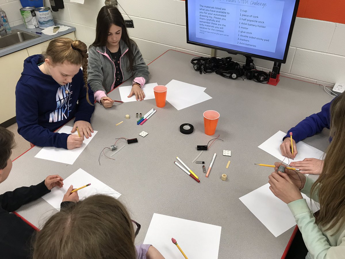 MrPicard_HES's tweet photo. The Magneto Toy Co. is looking for the next big automated drawing toy. Given the materials, design a drawing toy to submit for The Magneto Co. toy contest. #HESTEM #SparkLab #magnetsandmotors #5thgrade @scalafifthgrade @Cicchinos_class https://t.co/VDtYvekWhE