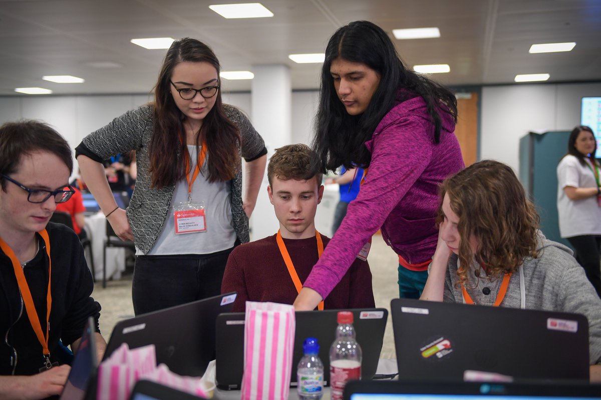 mikeysewell's tweet photo. Some of the country's brightest minds in cyber security are competing in the @Cyberchallenge games at @santanderuk in Leicester for a chance to represent Team UK in the European Cyber Security Challenge https://t.co/pbP7xlghpb