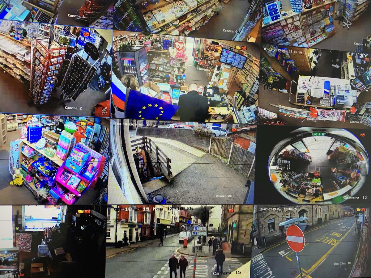 SRSecurityWrex's tweet image. Complete...!  Full Security Overhaul on local gift shop in Llangollen, Wrexham. 29 Camera Hikvision IP CCTV system carried out over 3 shops in Llangollen, includes CCTV🕹 Pyronix Alarm 🚨 Fire Detection 🔥 #PTZ #360degreecamera  @HIKVISIONUK Hikvision UK &amp;amp; Ireland @Pyronix