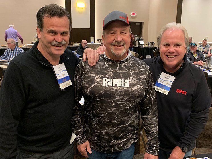 Mark Strand <a href="/strandoutdoors/">Mark Strand</a> , <a href="/TomNeustrom/">Tom Neustrom</a>, and Mark Fisher among fishing/outdoors types gathered at Minnesota Fishing Hall of Fame induction ceremony Friday <a href="/NWSportshow/">Discover Boating Northwest Sportshow</a>. #NWSportshow