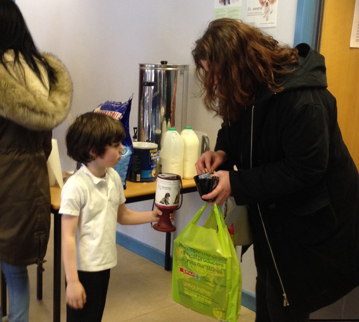 star69elvis's tweet photo. So proud of this photo!
As a fundraiser, I couldn't be happier to see my oldest boy's class holding a coffee afternoon in aid of the Hearing Dog Association today!
#FutureFundraiser https://t.co/VSTgv2YH4U