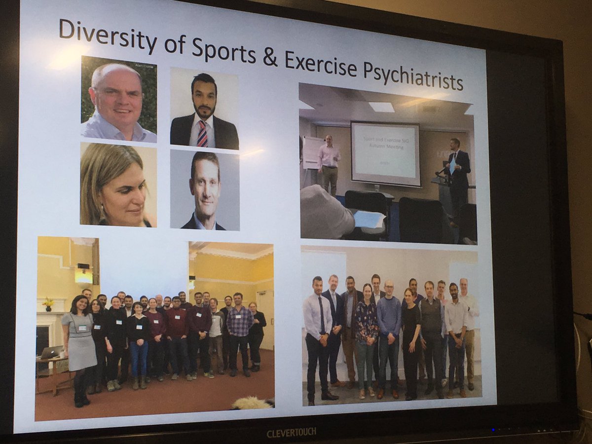 nicoletta_lekka's tweet photo. Career paths in #SportsPsychiatry by @DrAllanJohnston - sharing, motivating, inspiring. #SEPSIG @rcpsych - #SEPSIG6 https://t.co/mXUICwANzc