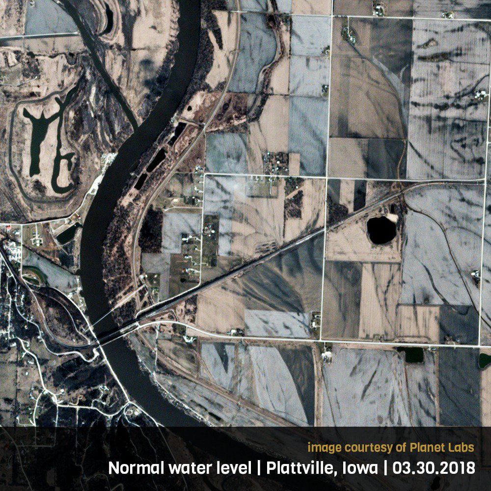 earthrisemedia's tweet photo. Record flooding in the Midwest has killed four, and property damage is devastating farmers already hurt by the U.S.-China trade war. Director of the Nebraska Department of Agriculture Steve Wellman estimated the flooding could cost the state's livestock industry $400 million. https://t.co/uBjnMFirSq