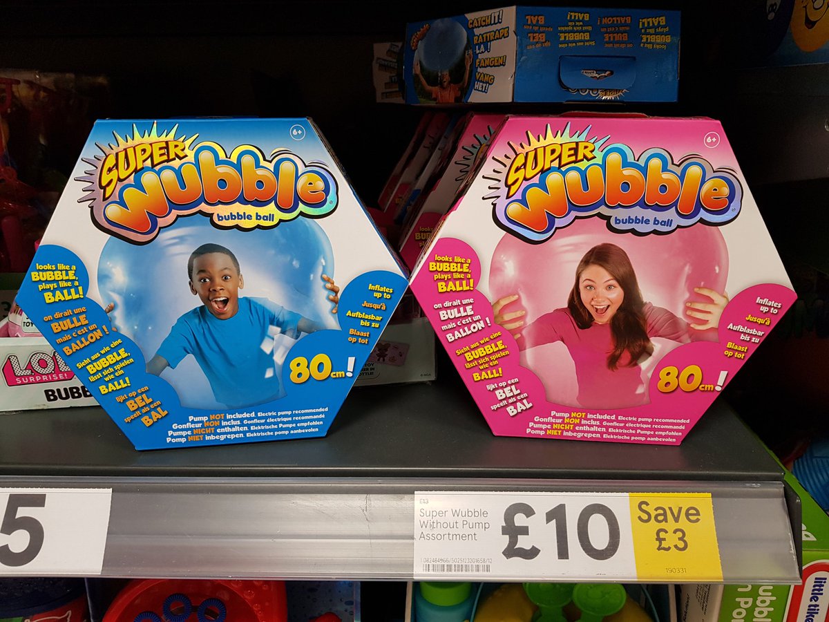 wubble bubble tesco