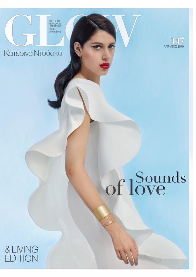KaterineDuska's tweet photo. Thank you Glow Magazine for making me your covergirl this month! Got to work with a dream team! 💙 #glowmagazine #cover #katerineduska #betterlove #eurovision #esc2019 #greece @MinosEmi @Eurovision #daretodream https://t.co/BsfxnVVBL9