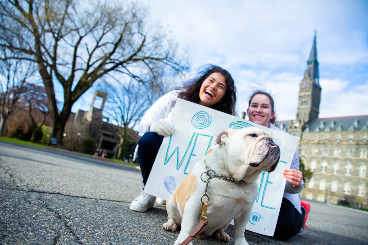 Georgetown University tweet media